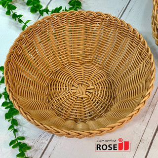 سبد حصیری طرح گرددر3سایز